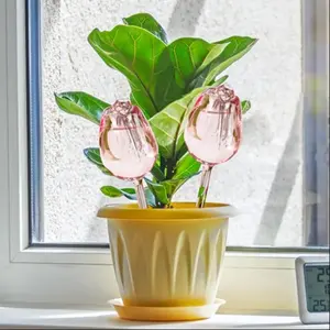 Self-Watering Bulbs for Indoor and Outdoor Plants Self-Watering Bulbs for Tulips Automatic Plant Watering Device Plastic Watering Bulbs for Indoor and Outdoor Plants