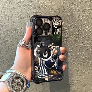 Iguros Obanais Anime Slayer Demon Phone Case Compatible with for iphone Models 17,  16, 15, 14, 13, 12, 11 Pro, Max, Air, X, XR, XSMAX, 8, And 212 Plus. It Features a Transparent Soft Back Cover That Is Anti-Fall. Smartphone Cellphone
