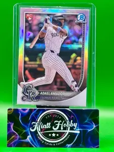 2025 Bowman Chrome - Adael Amador #31 - Red RC Refractor