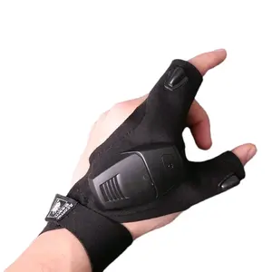 LED Flashlight Gloves - Best-Selling Detachable Battery Fishing & Camping Tool Super Bright LED Lights Comfortable Adjustable Fit Water-Resistant Design