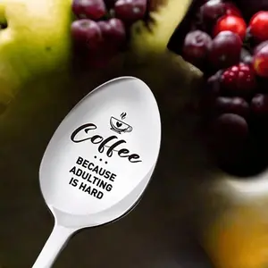 Coffee Spoon, Stainless Steel Coffee Spoon, Coffee Ladle, Coffee Utensils, Kitchen Utensils, Gift for Coffee Lover, Gift for Her