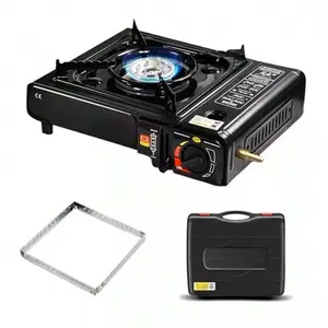 Propane & Butane Camping Stove Windproof Fire Dual Fuel Brass Cooking Burner 3000W, Portable Camping Stove For Outdoor Cooking