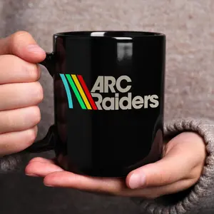 Arc Raiders Mug, Goopas Gonna Goop Meme Coffee Cup, Meme Chicken Gaming Mug, Retro-Futuristic Office Gift for Gamers, Sci-Fi Drinkware Gift for Streamers & Game Lovers