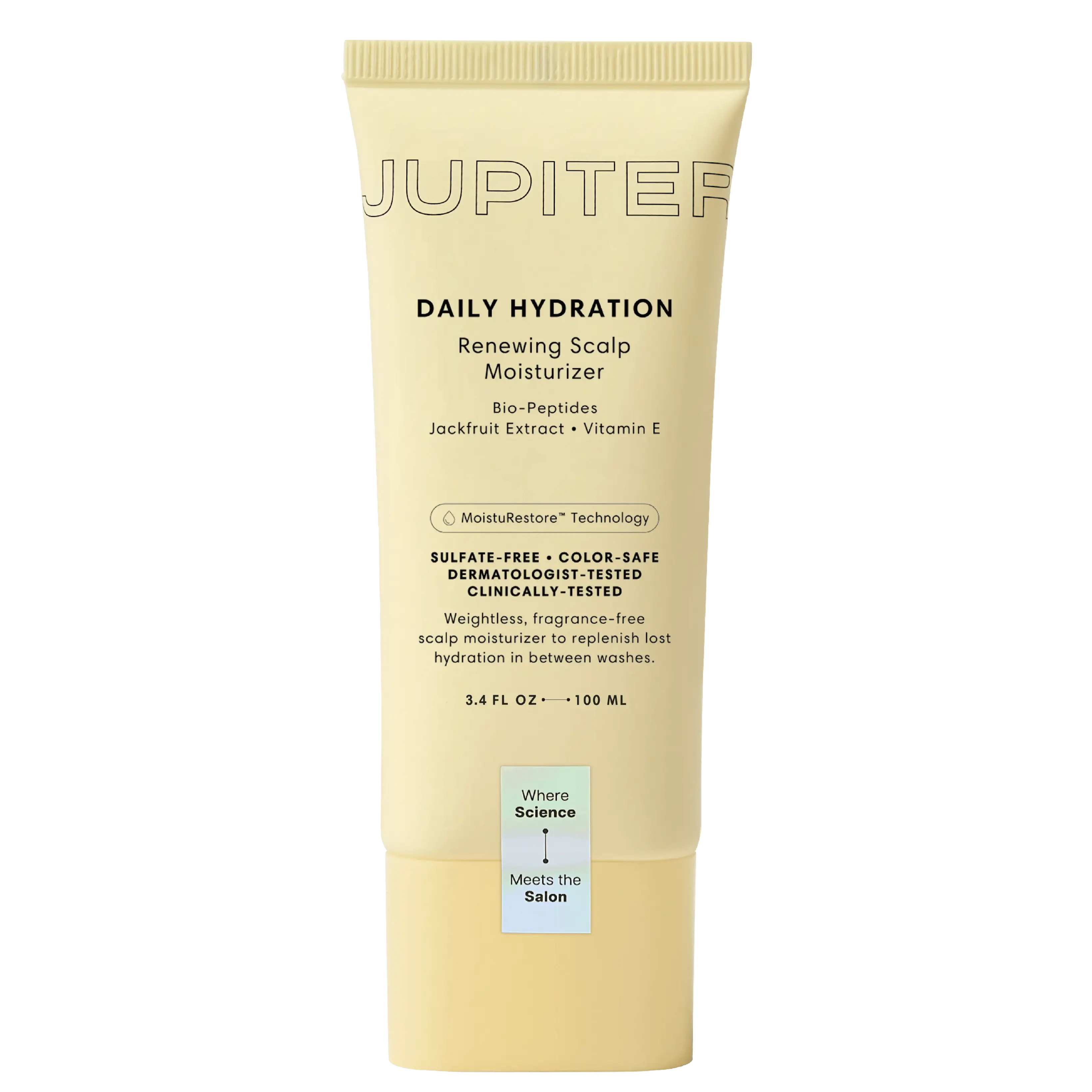 Jupiter Renewing Scalp Moisturizer for Dry, Flaky, Itchy Scalp, Fragrance-Free, Vegan, Sulfate-Free, Paraben-Free