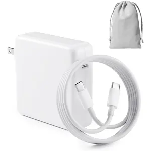 Charger for Mac Book Air - 96W USB C Charger, Fast Charger for MacBook Pro M1 M2 M3 M4, Ipad Pro, Smart Phone and All USBC Device,Extra a Storage Bag for Travel/School/Business Trip
