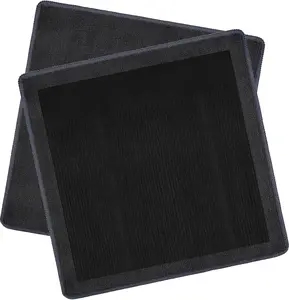 2 count Clay Towel Auto Detailing, Clay Bar Towel Cloth Auto Detailing for  (12 x 12 in) (Grey)