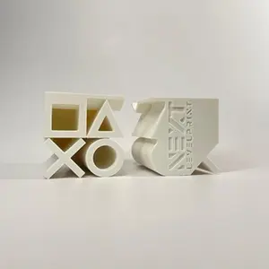 PS5 Controller Stand - White Game Controller Stand with Classic Directional Pad Symbols for PlayStation 5