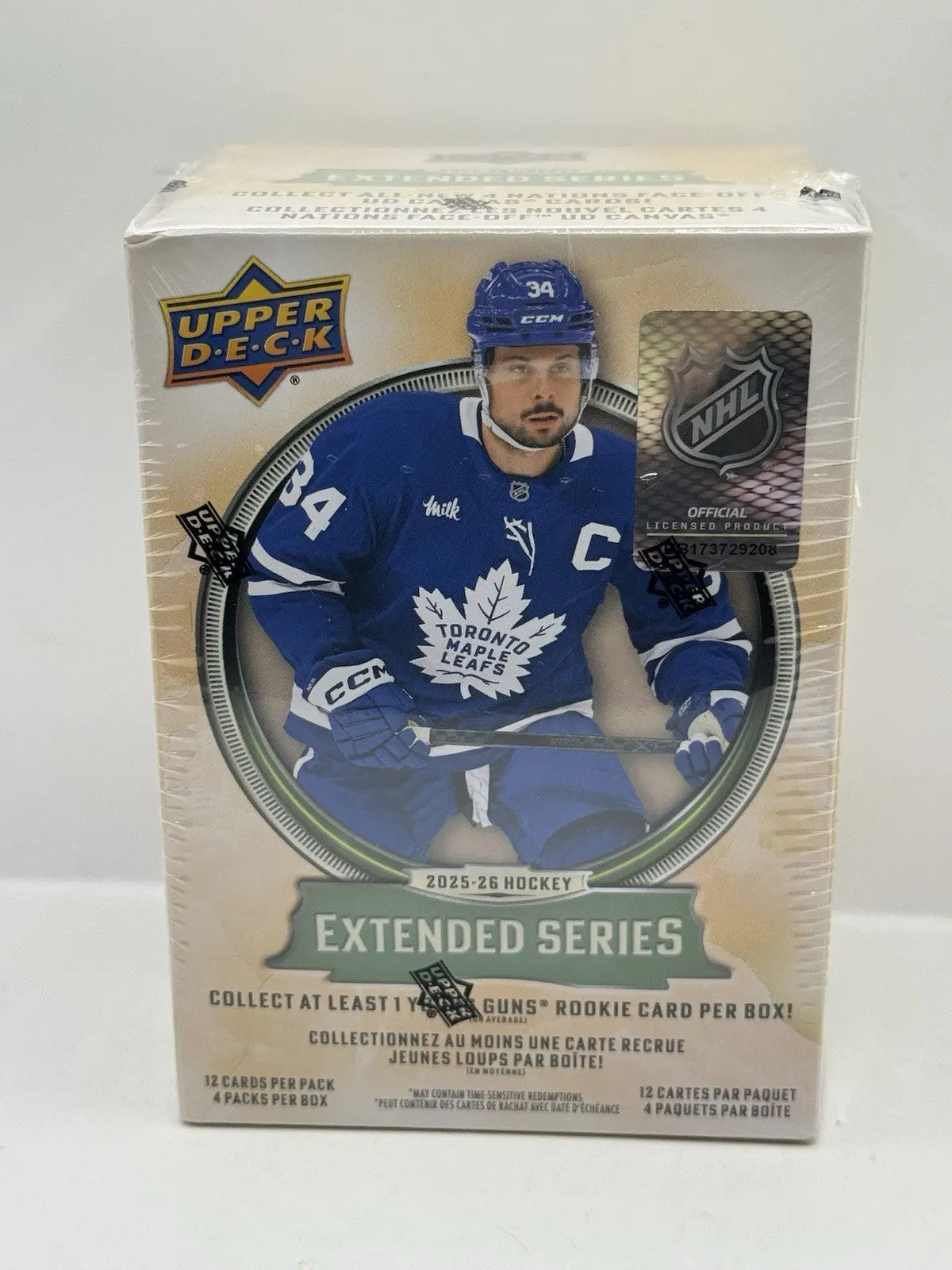2025-26 Upper Deck Extended Series Hockey Blaster Box - Factory Sealed