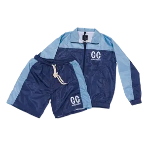 Blue "Windbreaker" Set