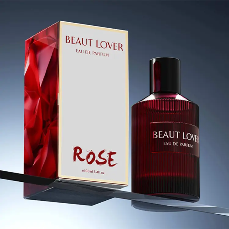 Women's Red Charm Oriental Light Perfume 100ml - Aromatic Floral Oriental Blend, Confident Bold Scent - Opening Notes: Rose, Geranium, Jasmine; Base Notes: Sandalwood, Cinnamon, Honey, Spicy, Youth