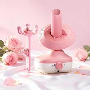 Electric Yarn Winder for Crocheting & Knitting, Compact Yarn Cake Winder with Strong Tension Stepless Speed, Automatic Yarn Spinner Wool Winder, Ideal Helper for Knitting Lovers- White, Gift Idea