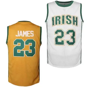 #23 Basketball Jersey Outfit Athletic Tank Top Uniform T-shirts Shorts Suit Headband Set Gift for Fans Teens Youths