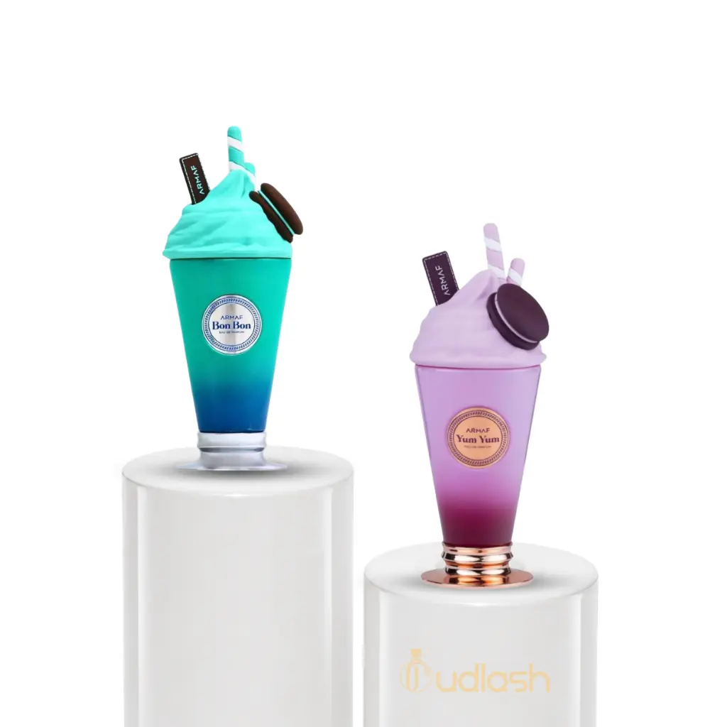 Armaf | Delights | Bon Bon + Yum Yum | Unisex Fragrance | 100 ML 3.4 OZ | Eau De Parfum | Mandarin - Bergamot & Granny Smith Apple