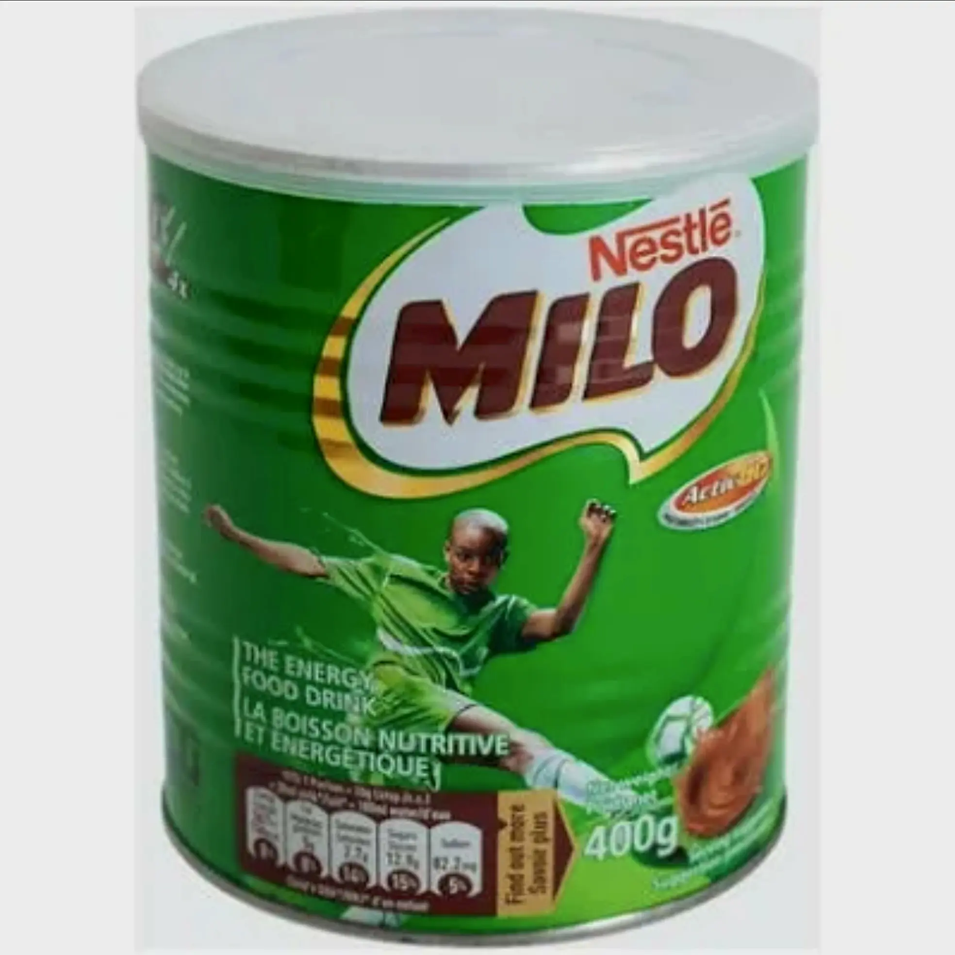 Nestlé MILO Original Chocolate Malt Drink Powder, 400 g (14.1 oz) Tin