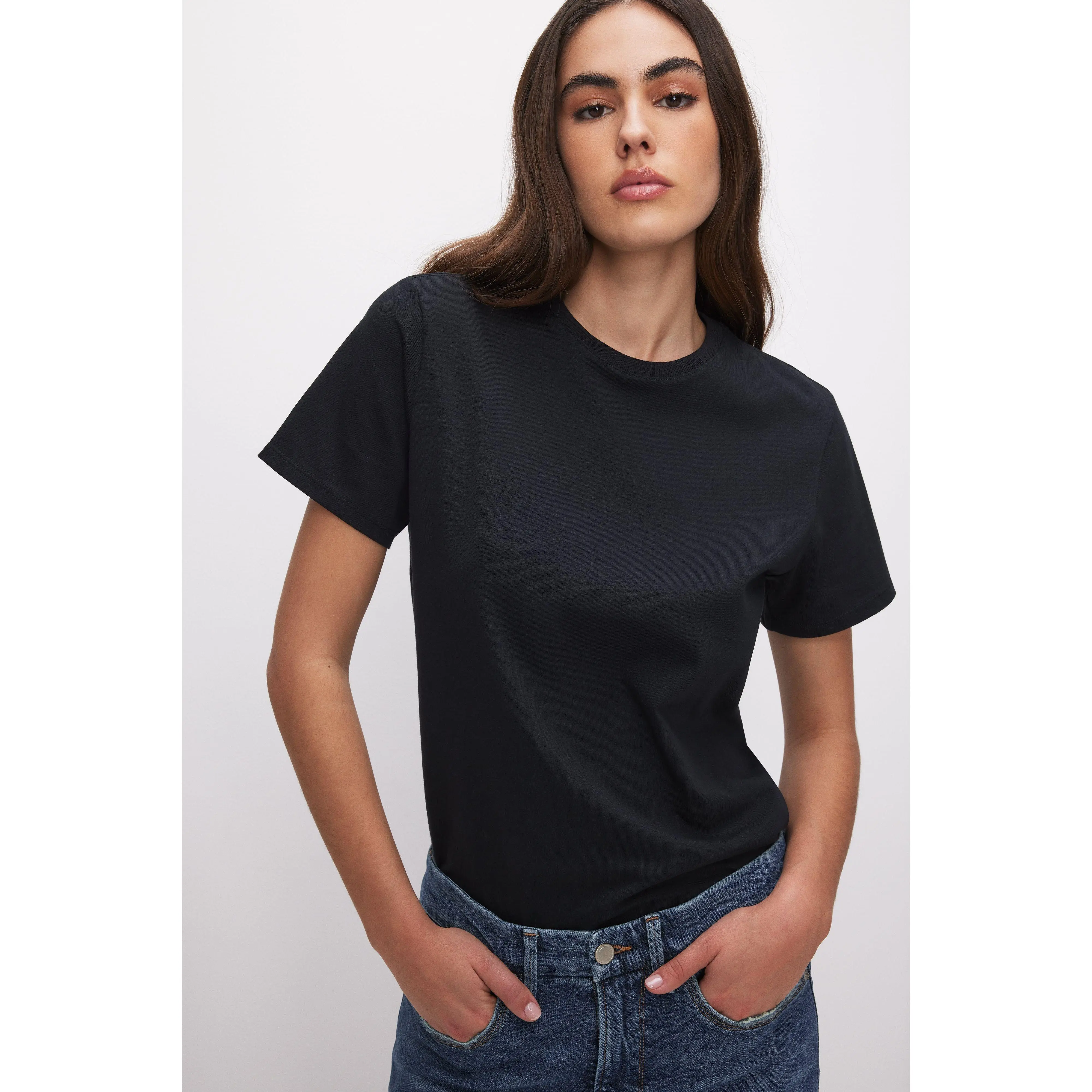 COTTON CLASSIC TEE | BLACK001 COTTON CLASSIC TEE | BLACK001
