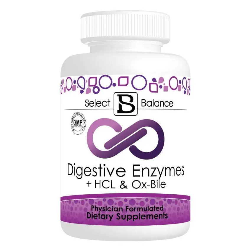 Digestive Enzymes + HCL & Ox-Bile Digestive Enzymes + HCL & Ox-Bile