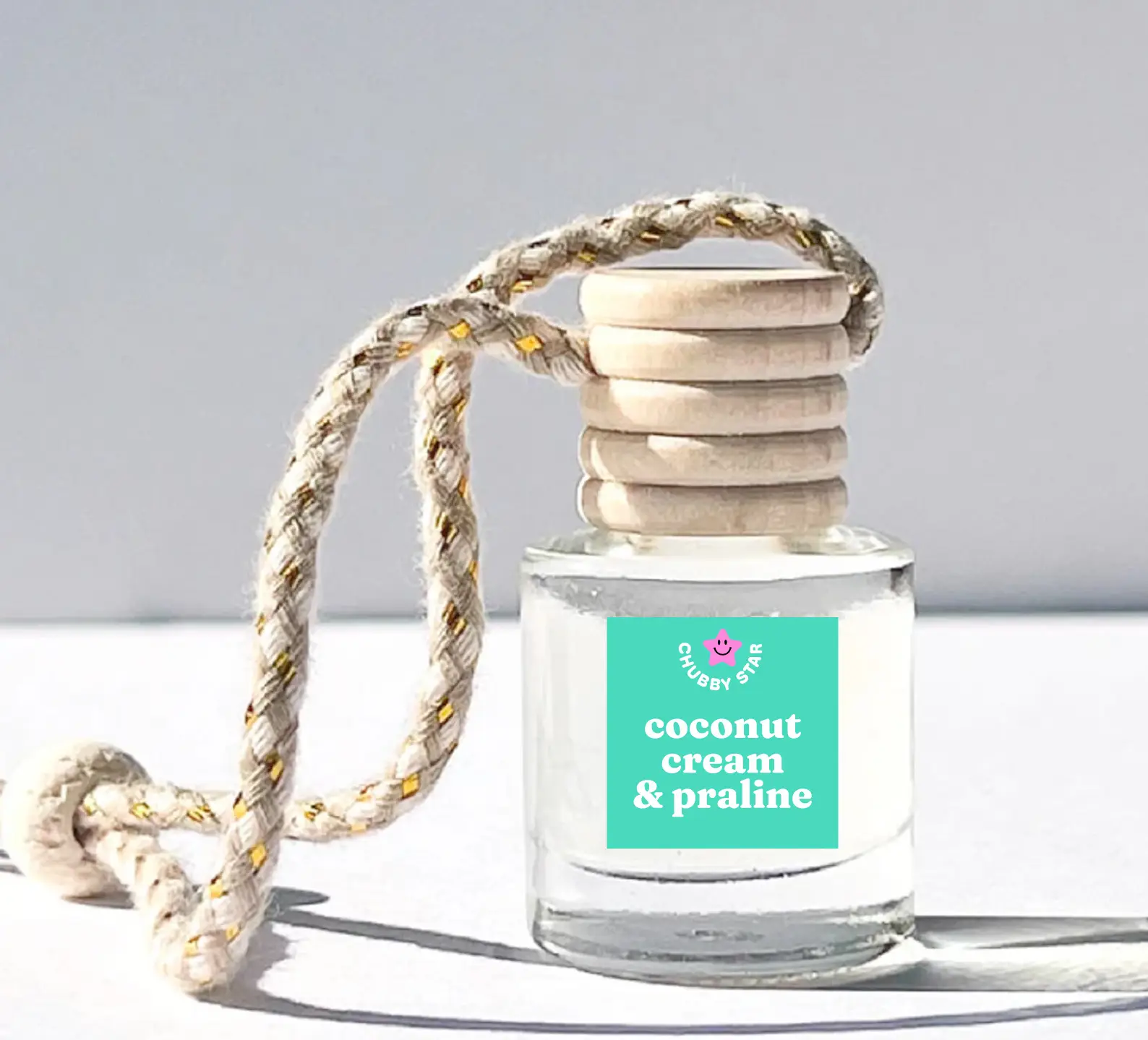 Coconut Cream Praline Scented Car Freshener Diffuser - Long-Lasting Car Air Freshener Scent