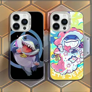 J-Jeff The Land Shark Phone Case For iPhone 17 Air 16 15 14 13 12 11 Pro Max Plus  White Candy Matte Shockproof Cover