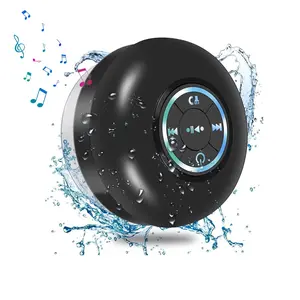 Mini Subwoofer Bluetooth Shower Speaker – Portable Waterproof Water Speaker for Beach, Shower & Home, Suction Cup Design, Pairs Easily with Phones, Tablets & Computers Audio Smartphone, Subwoofers