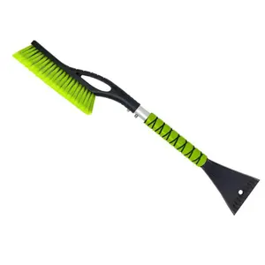 Snow Brush & Ice Scraper for Car Windshield 27" (Green) | EcoNour