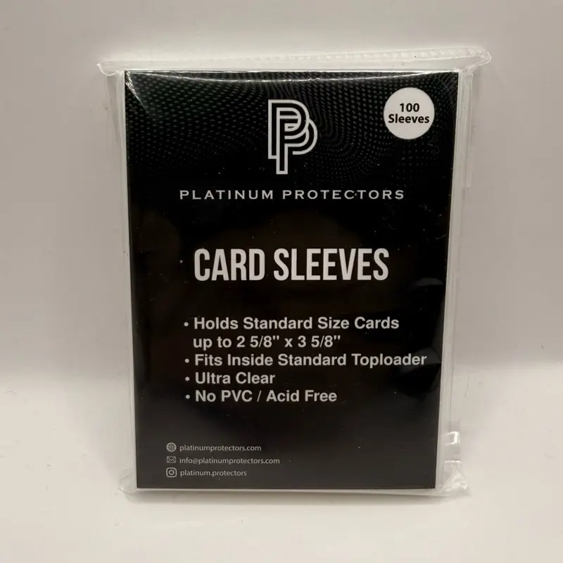Platinum Protectors Penny Sleeves (100 count), Trading Card Sleeves, Inner Sleeves