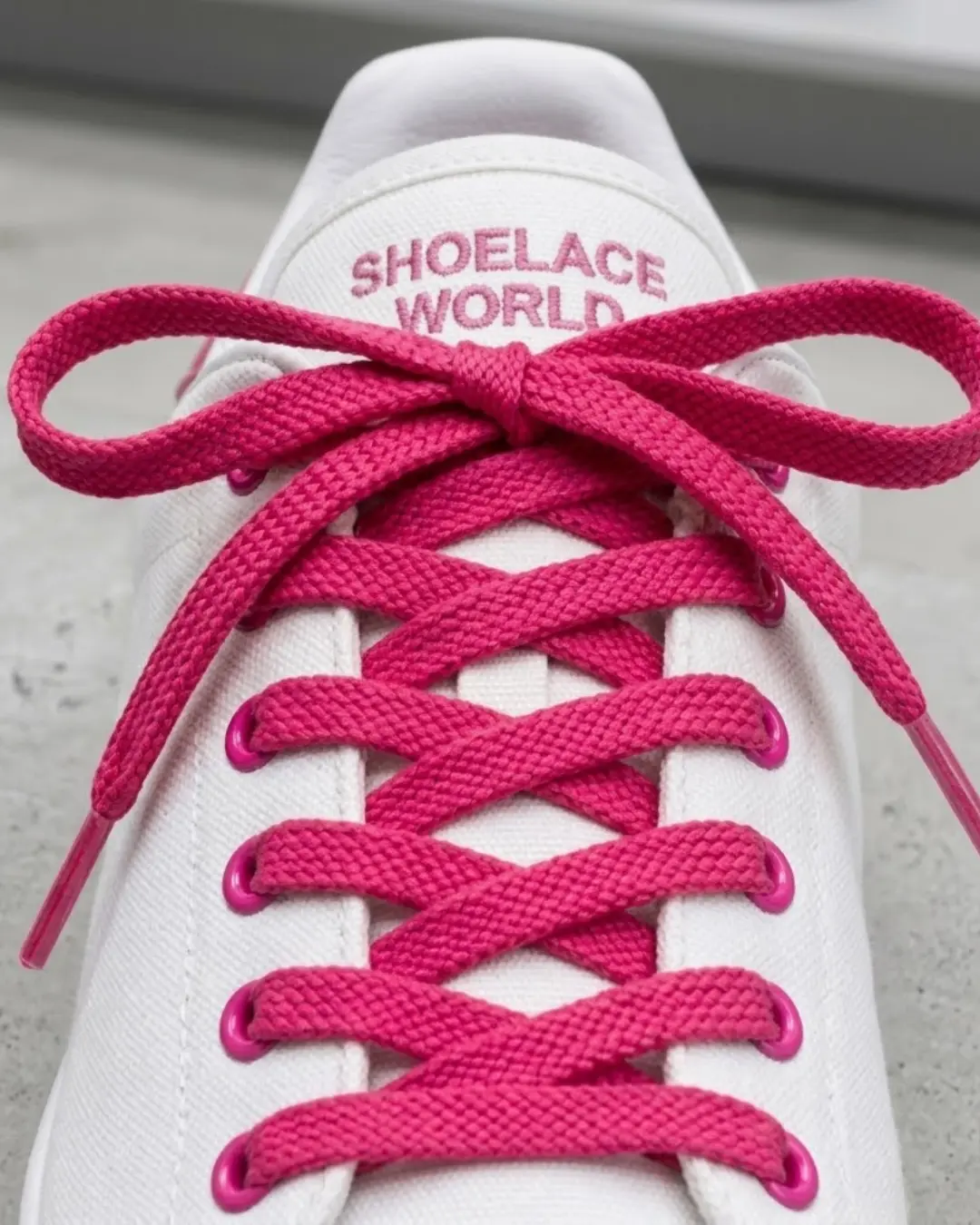 Flat Double-Threaded Polyester Shoelaces, Shoe Accessories with Threaded Lacing for Daily Shoe Use