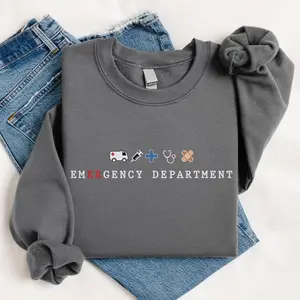Emergency Department Tshirt, ER Nurse Sweatshirt, Emergency Room Tech Gift, Emergency Medicine