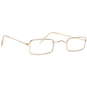 Old Man Costume Glasses - Rectangular Granny 100 Days of School Dress Up Eyeglasses - 1 Pair