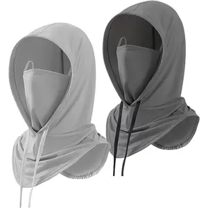 Summer Balaclava Sun UV Protection Full Head Face Mask Cooling Face Cover Sun Hood for Women Men