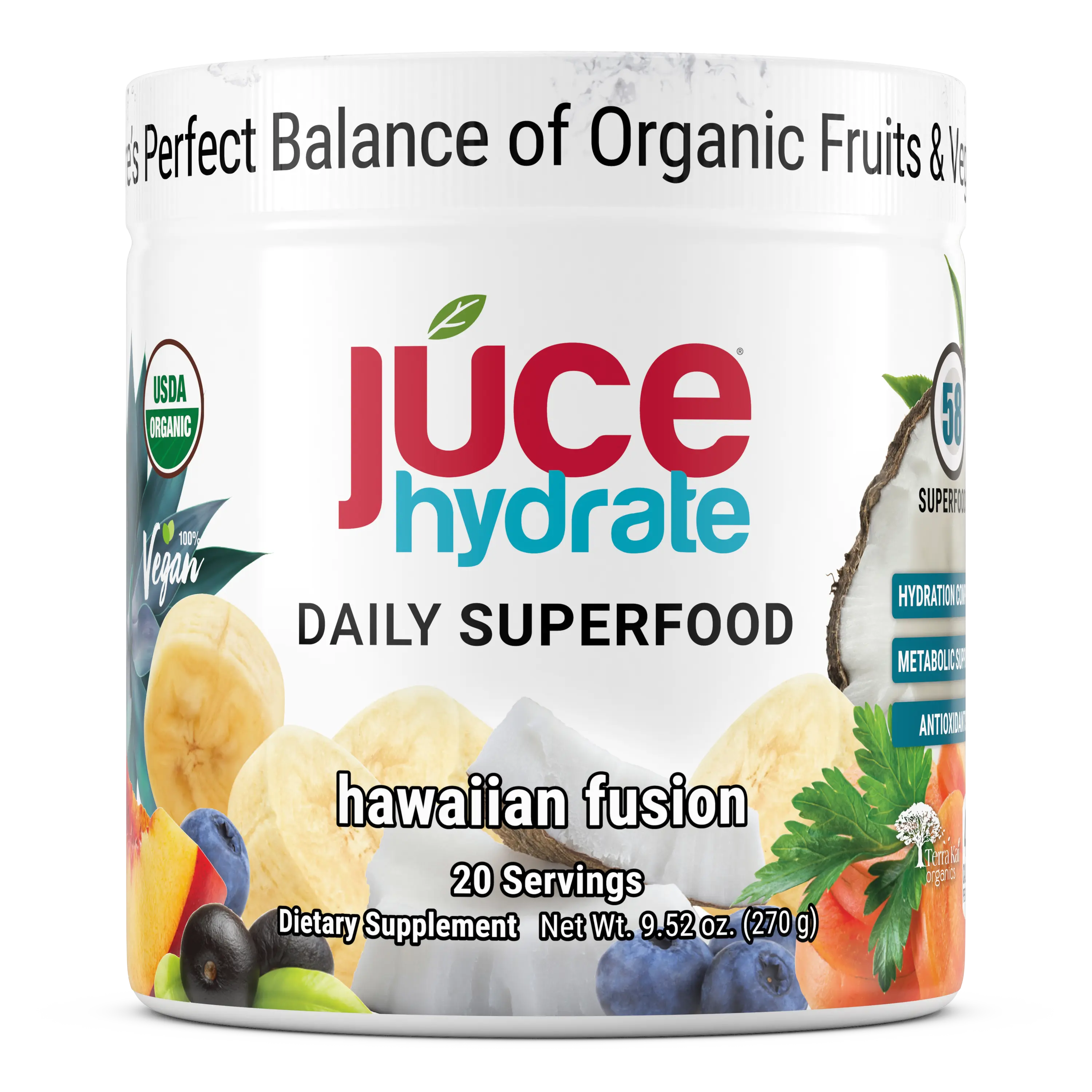 Júce Hydrate Organic Daily Superfood