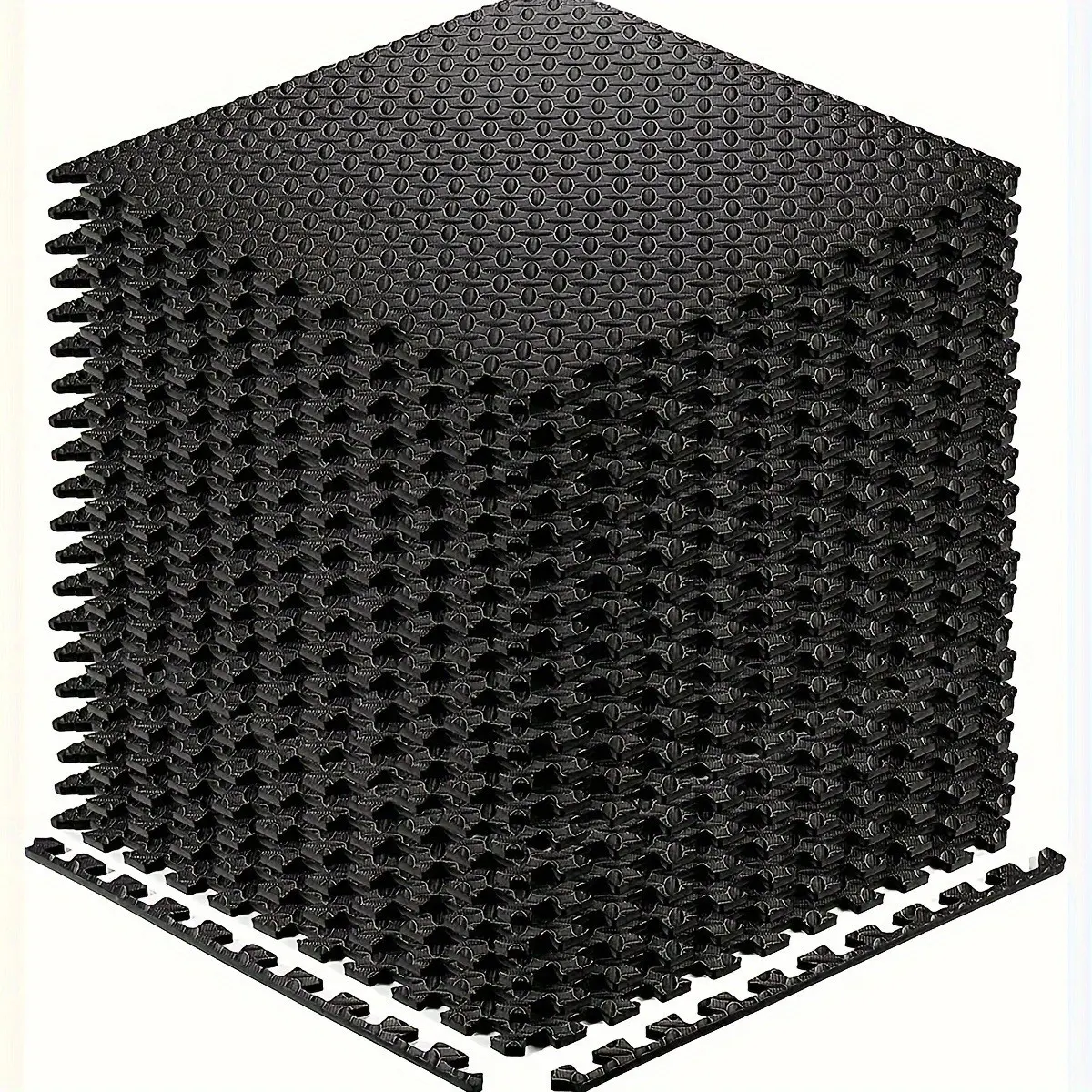 Durable Eva Foam Interlocking Mats Set, 20-Piece Non-Slip Waterproof Flooring Tiles for Home Gym Pilates Yoga Game Room, Durable & Foldable, Anti Slip Rugs, Work Out Mat
