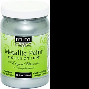 MODERN MASTERS ME150 1 Qt. Silver Metallic Paint