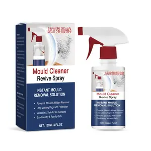 Mold Remover Foam Spray, Multi-Effect Household Cleaner for Mildew, Odor and Dampness on Room Walls