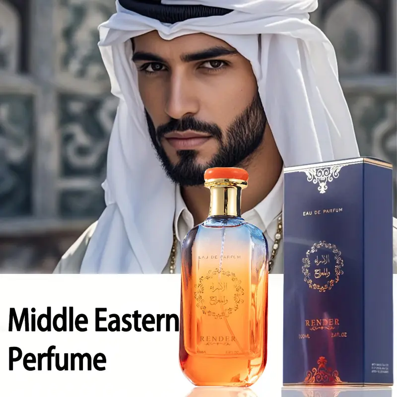 Arabian Cologne for Men, Aromatic Woody Blend with Frankincense & Bergamot, Long-Lasting Dubai Signature Scent, 100ml / 3.4 oz, Arabic Scent, Aromatic Citrus Woody, Arabic Inspired Scent, Fragrance Parfum