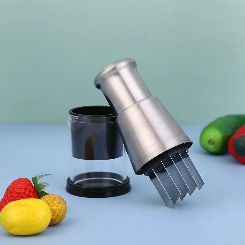 Garlic Crusher Onion Chopper Multipeler Vegetables Chopper Manual Garlic Press Machine Garlic Squeezer Kitchen Gadget