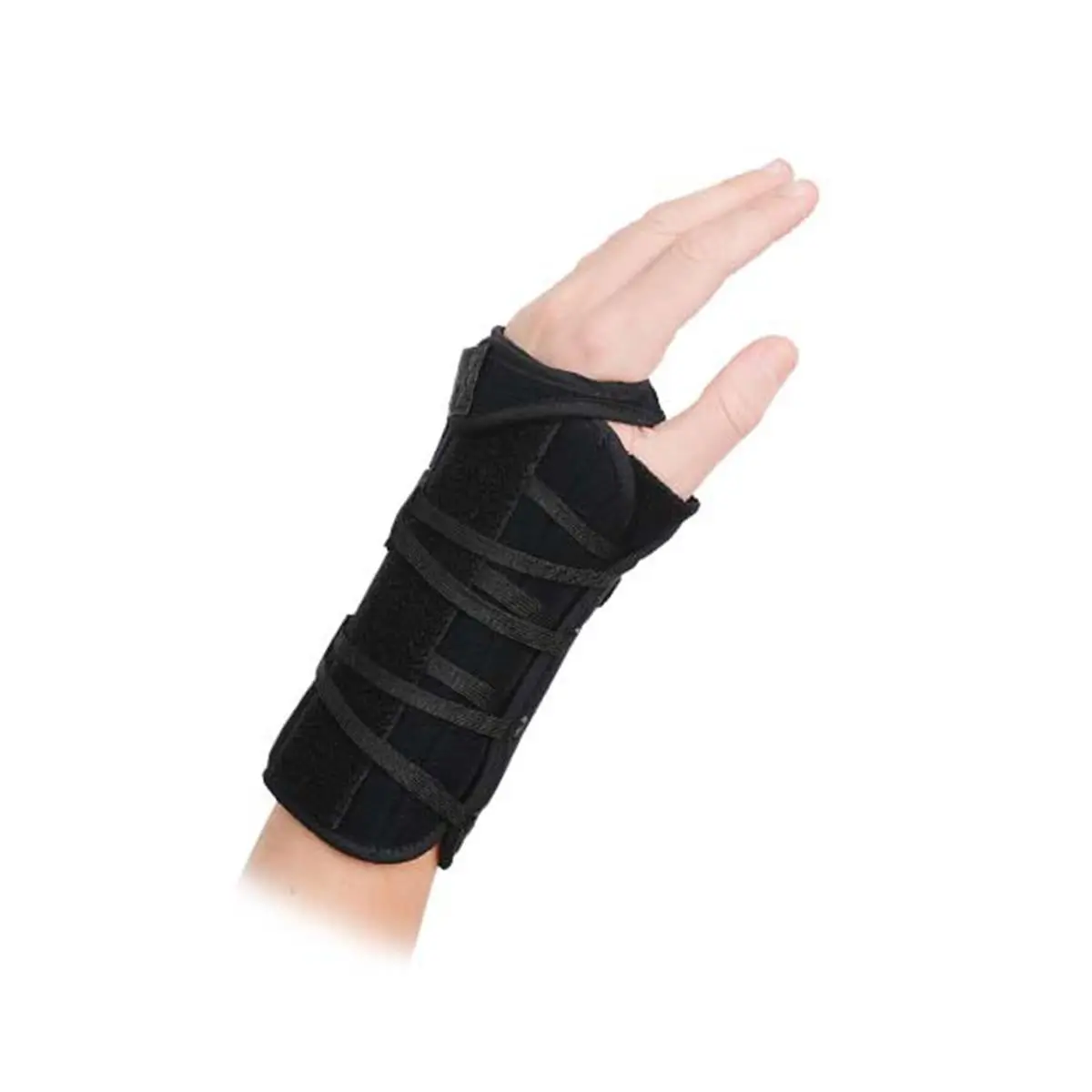 Advanced Orthopaedics 350-L Universal Wrist Support Brace for Left Hand, Lightweight and Breathable with Adjustable Stay for Carpal Tunnel and Sprains, Carpal Relief, Construction, Dorsal Stay, Grade Materials, Post Cast Healing