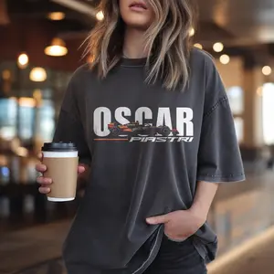 [Sale Up To 25%] Oscar Piastri Racing Graphic Tee, McLaren Driver Shirt, Vintage Motorsport Style Tee, Grand Prix Fan Apparel, Retro Racing Aesthetic Outfit