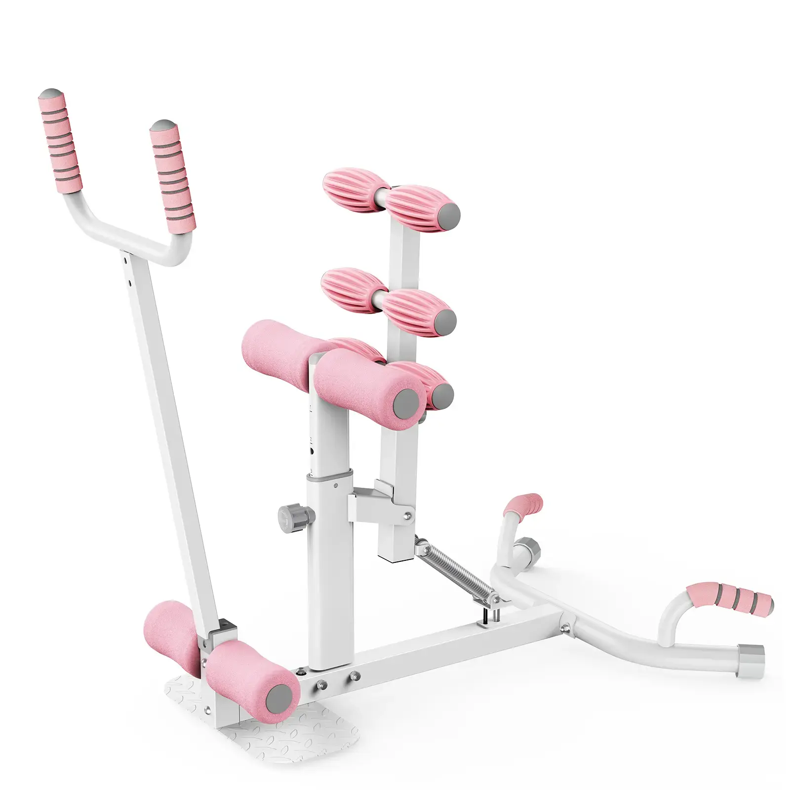 Unisex Deep Squat Machine - 4-Dimensional Adjustable Squat Trainer, 3 Length Settings, 2 Height Settings, 360° Rotatable Design, Multifunctional Workout Station, Home Gym Exercise Equipment for Push Up & Leg Day Fit, USA Fast Shipping, Strength Training,