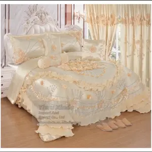 10pc Set Wedding Comforter - Includes 10Pieces for Comfortable Home Decor all-season bedding