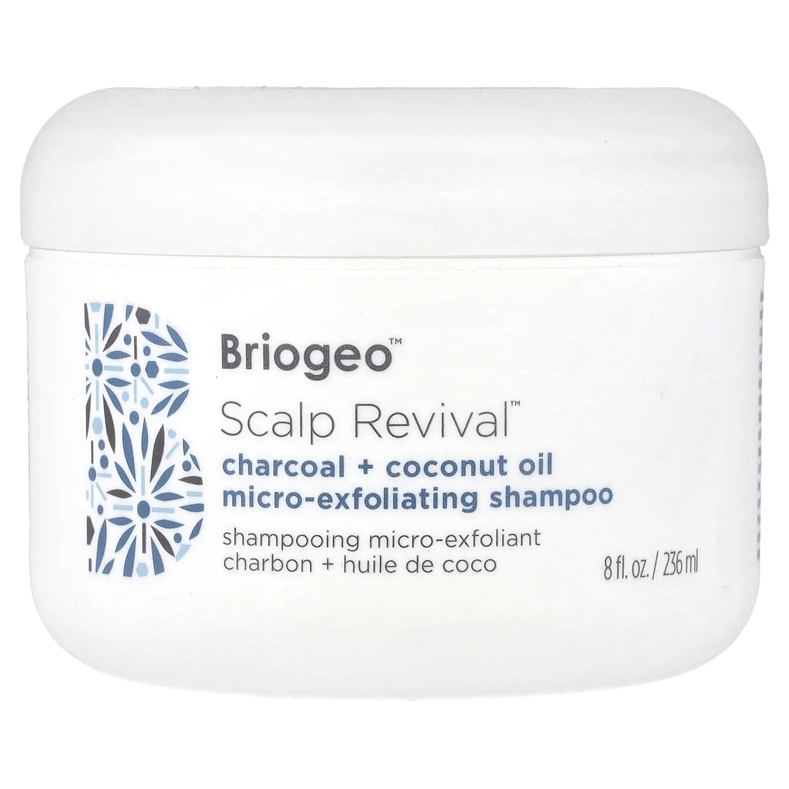 Briogeo Scalp Revival™, Charcoal + Coconut Oil Micro-Exfoliating Shampoo, 8 fl oz (236 ml)