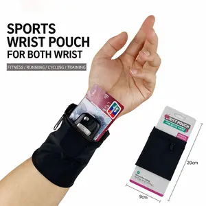Outdoor Sports Wrist Bag – Arm Strap Sleeve Cycling Mobile Phone Bag, Fitness Arm Bag Wallet, Running Storage