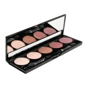 Juwel Cosmetics Eye Shadow Palette, Talc-Free Highly Pigmented Pressed Powder, Eye Makeup Palette that Blends Perfectly, 5 Shades of Paraben-Free and Sulfate-Free Eyeshadow, Hidden Gems