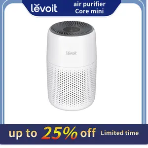 [Live] LEVOIT Core mini Air Purifiers for Home, 3-in-1 Filter Cleaner with Fragrance Sponge for Sleep, Anti-allergy, Viral, Dust, Portable, Pet Odors
