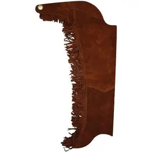 Brown Suede Leather Chaps, Size choice