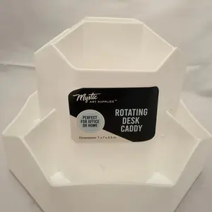 Rotating desk organizer