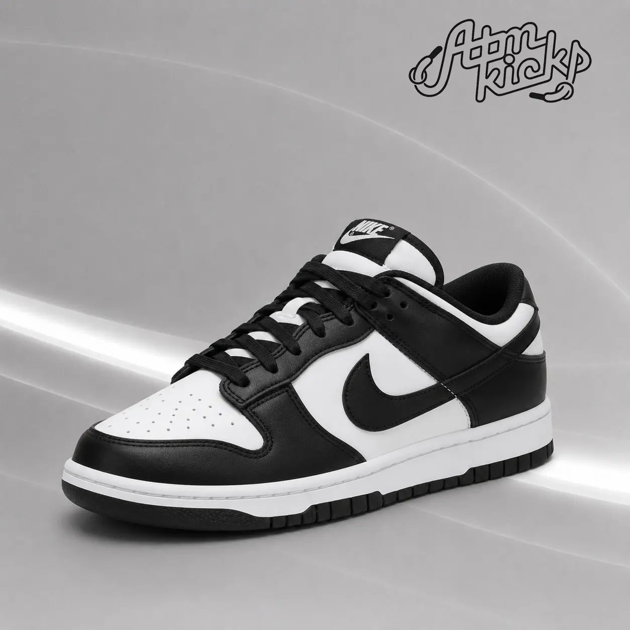 Nike Dunk Low Retro White Black Panda DD1391-100 Authentic Shoes Footwear Sneaker Trainer Comfortable Walking Fashion Trending Gift