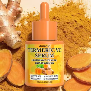 Turmeric Face Serum with Niacinamide & Vitamin C - Moisturizing, Hydrating Serum for Face & Neck, Day & Night Formula for Luminous, Lifting & Moisturizing Care, Great Gifts For Girlfriends&Mothers For Christmas, Thanksgiving - 20ml