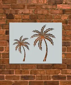 Palm Tree Stencil