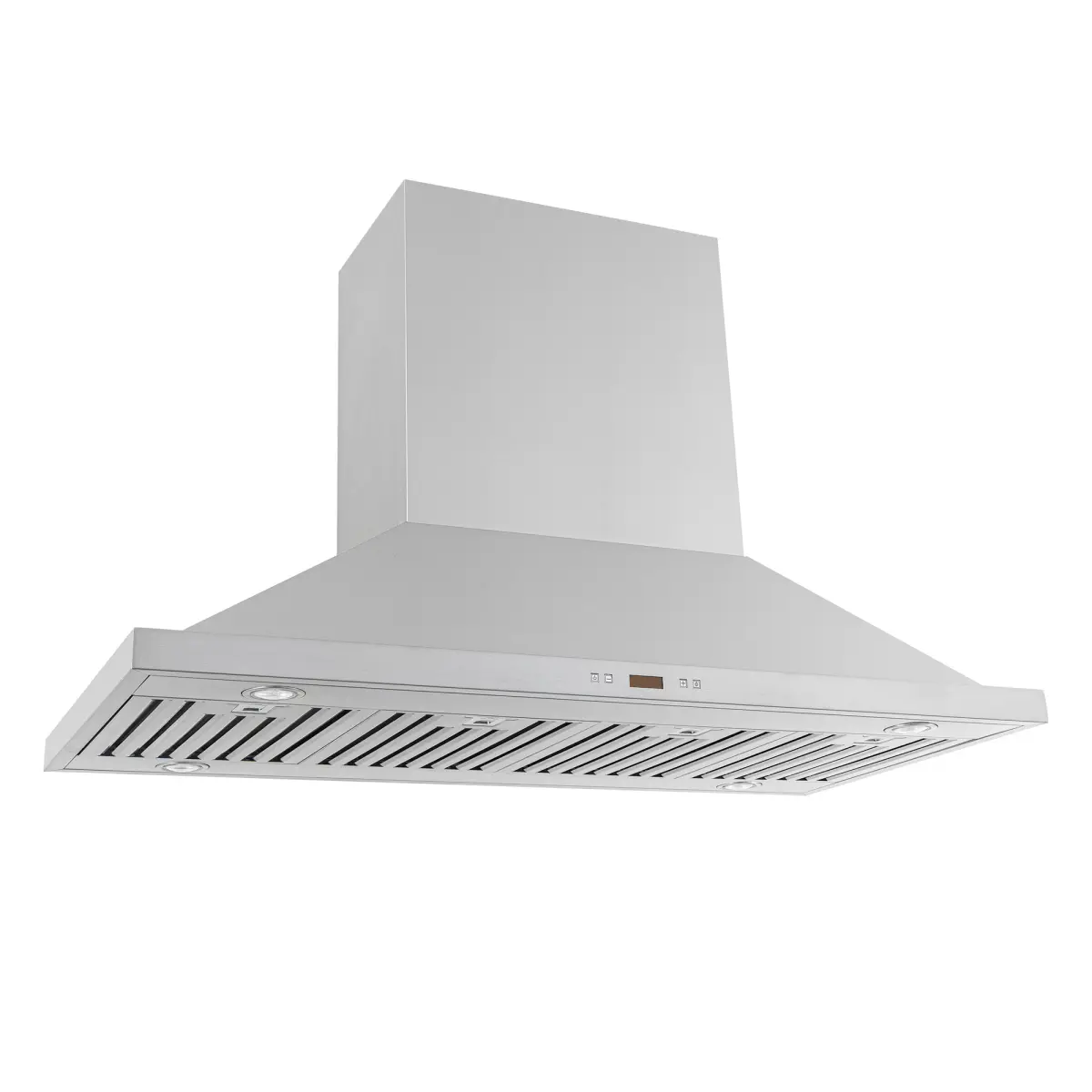 Proline PLFI 520 - Ducted Island Range Hood, 600/1100 CFM | Stainless Steel Finish