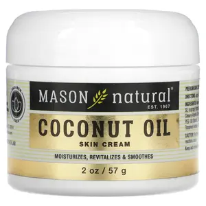 Mason Natural Coconut Oil Skin Cream, 2 oz (57 g)